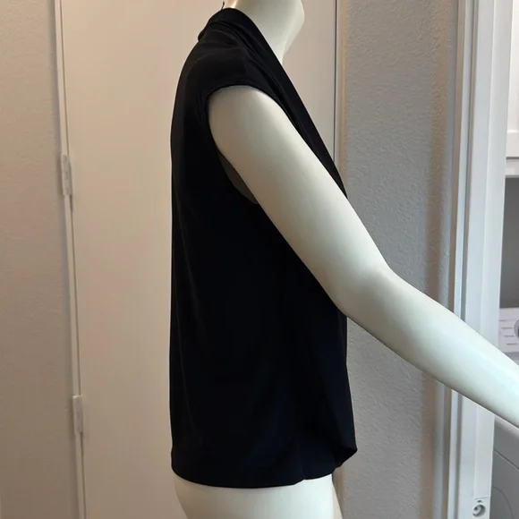 Joseph Ribkoff Elegant Black Women's Top 10 - Picture 3 of 8